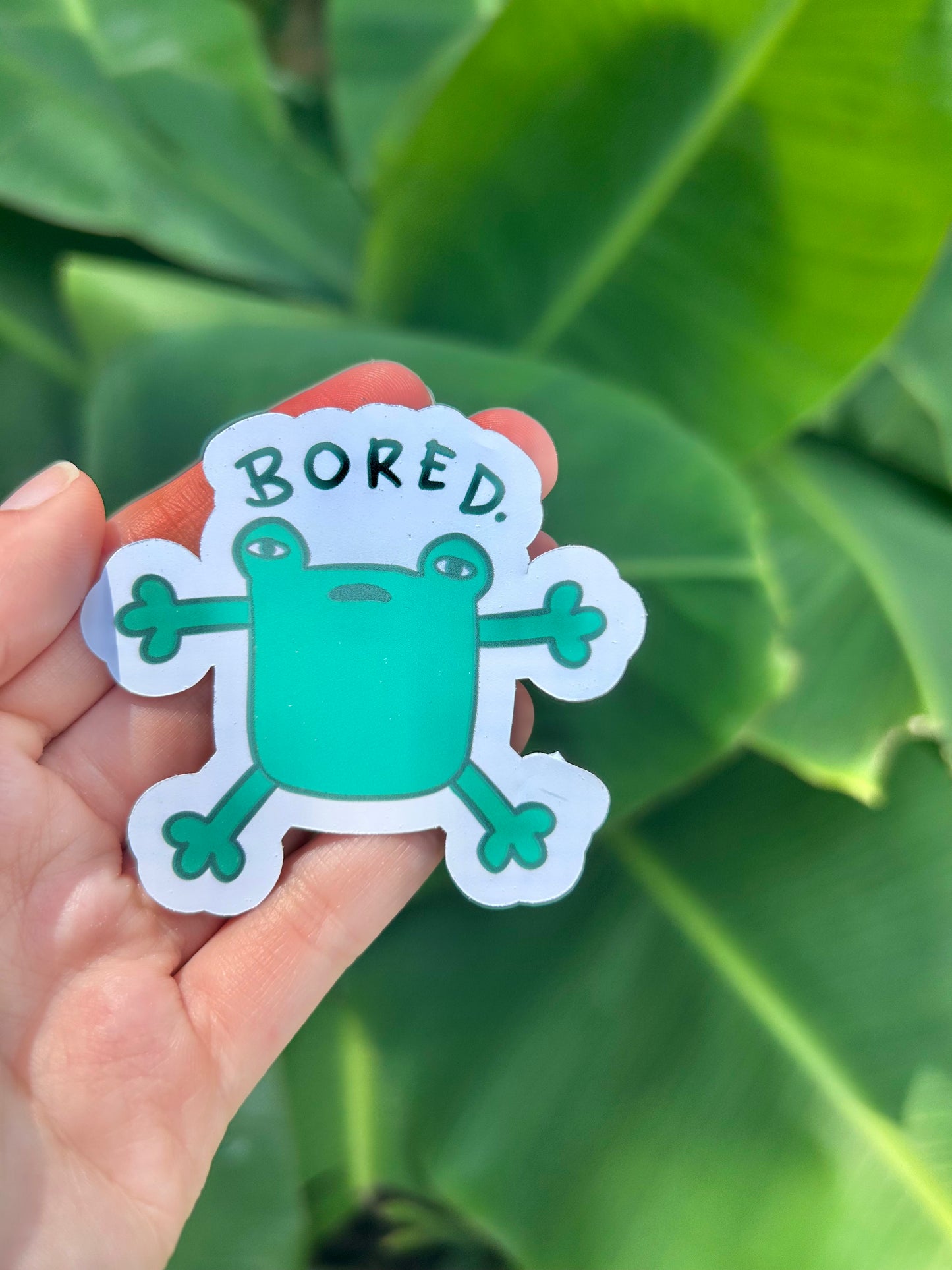 Bored Fwog Sticker