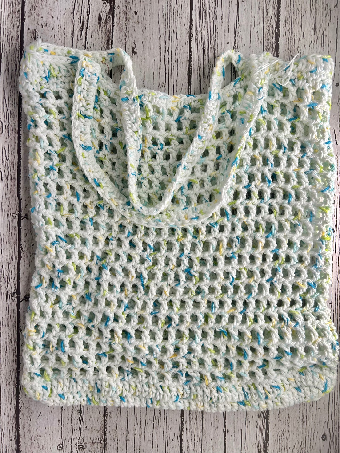 Crochet Mesh Tote Bag
