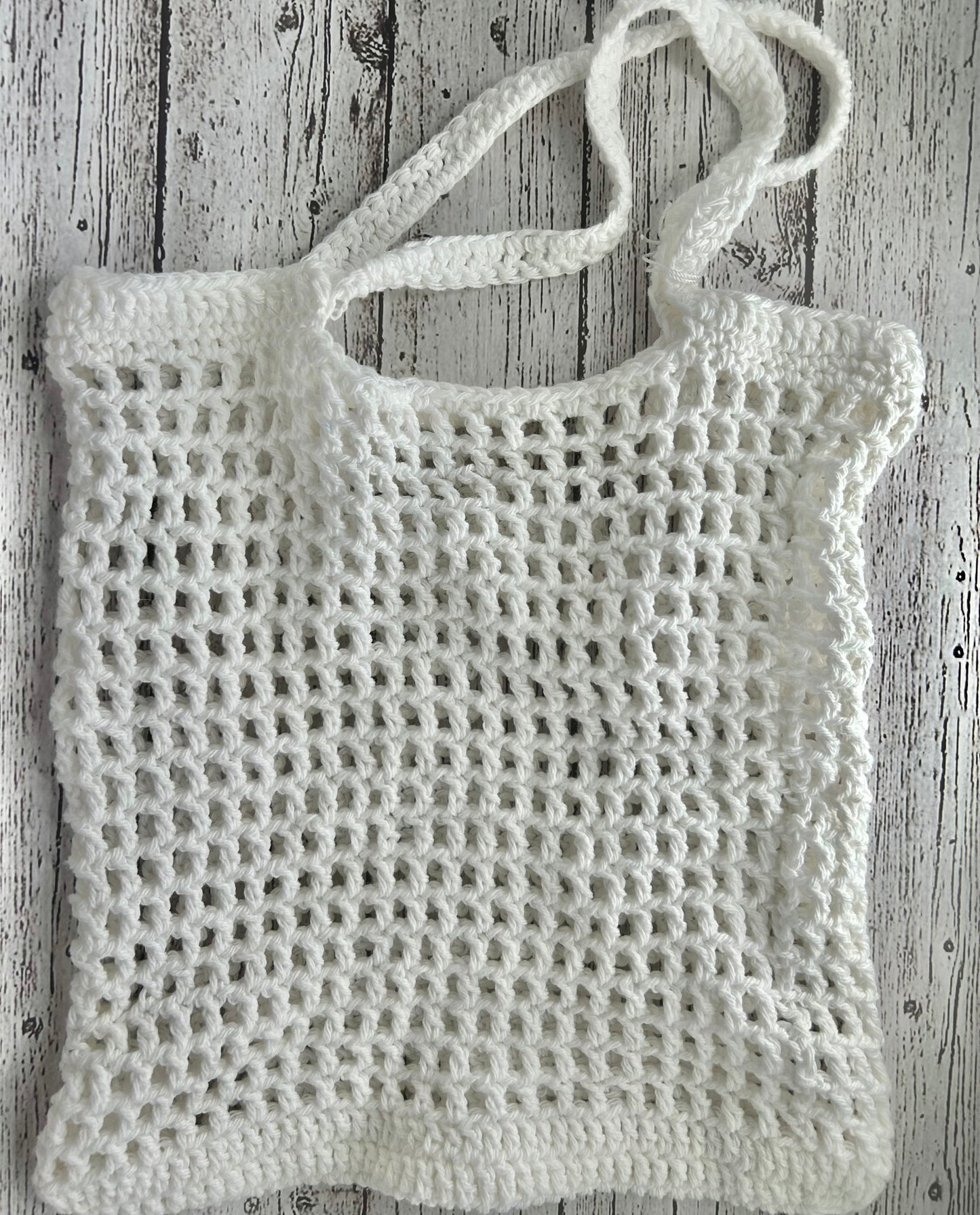 Crochet Mesh Tote Bag