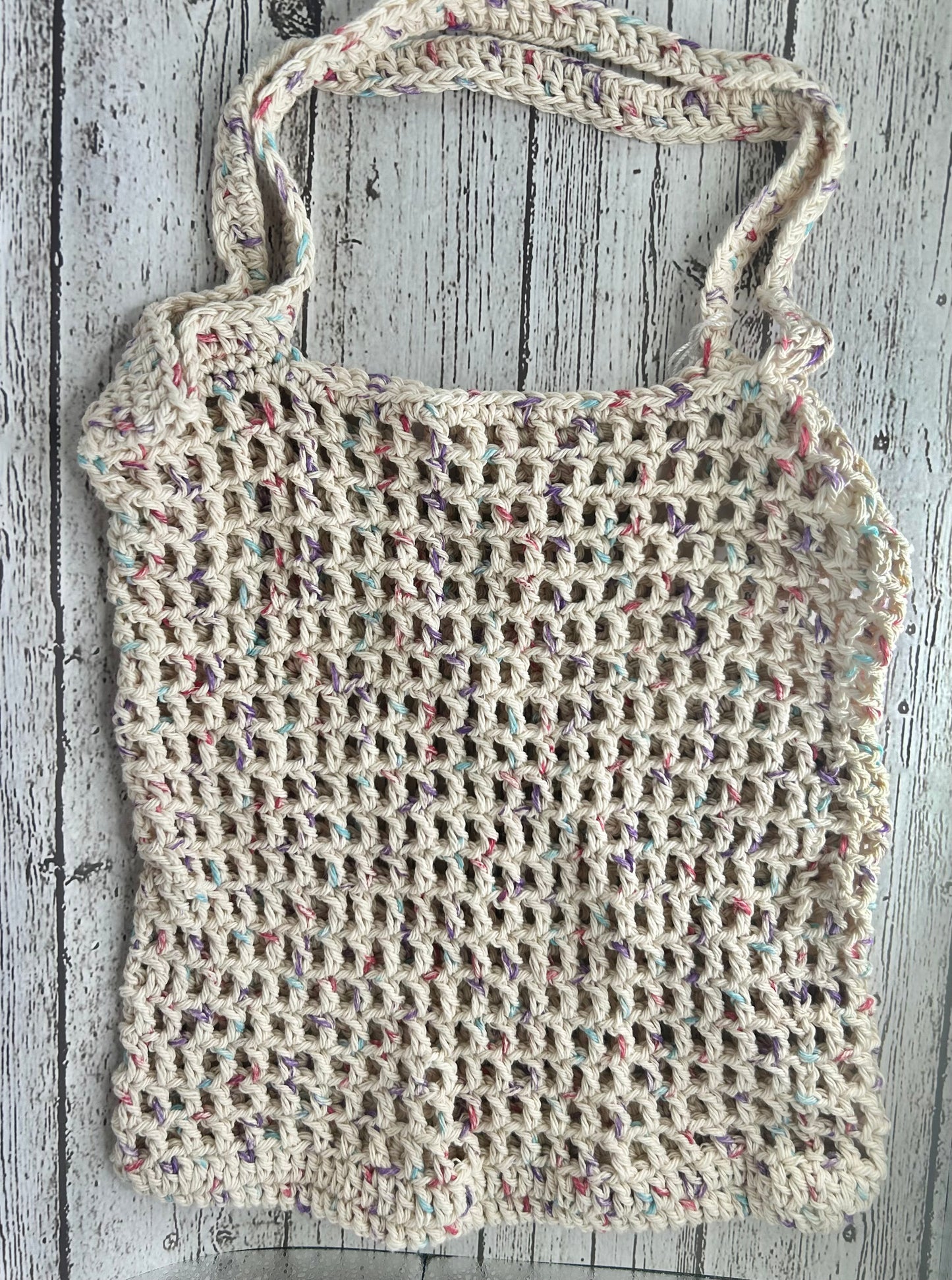 Crochet Mesh Tote Bag