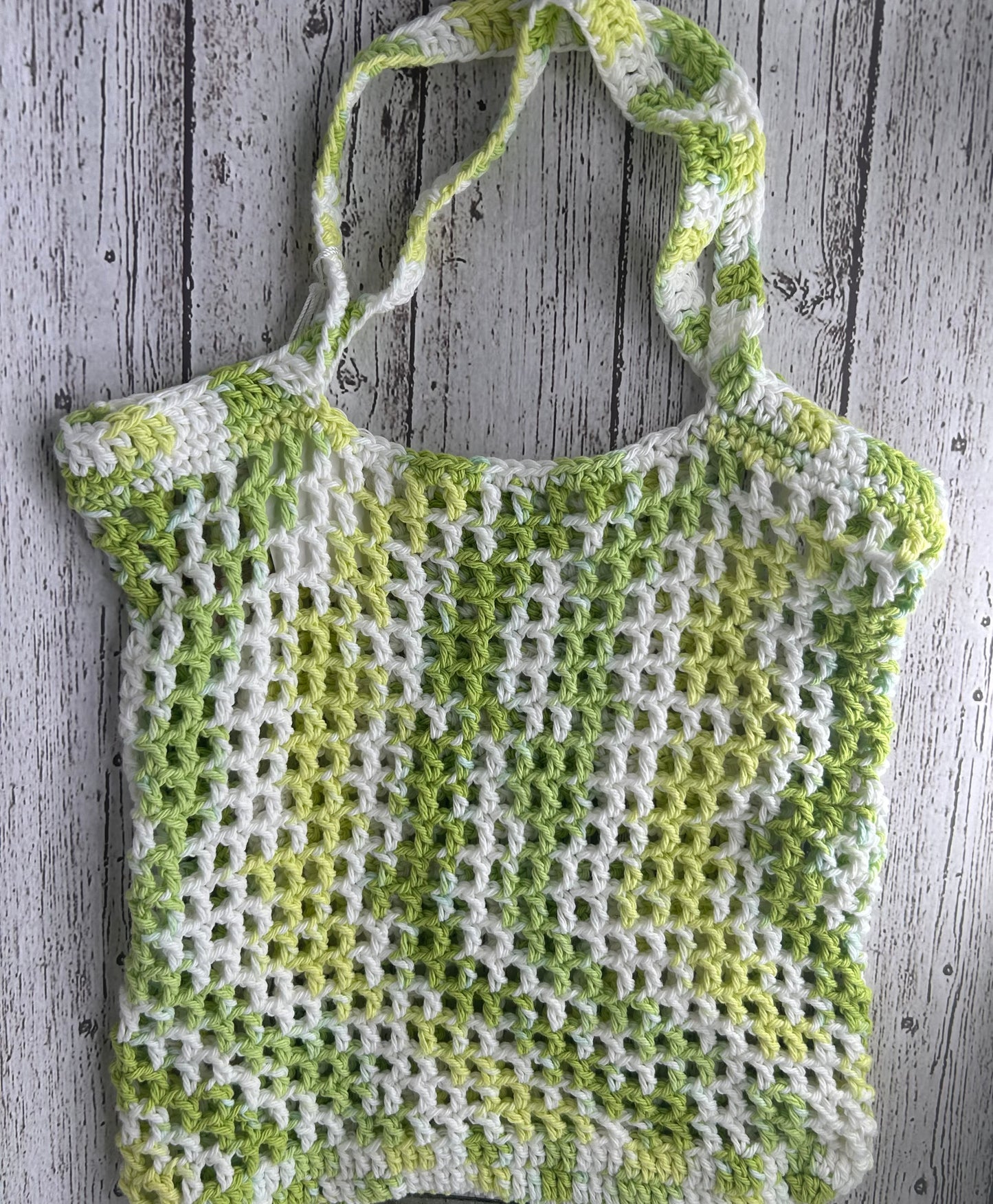 Crochet Mesh Tote Bag