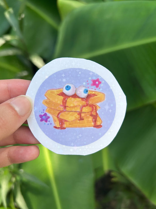 Eyeball Pancakes Sticker