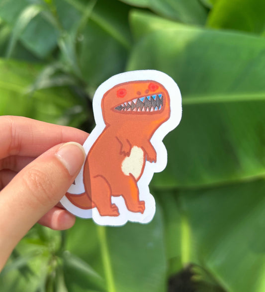 Beach Blvd Dino Sticker