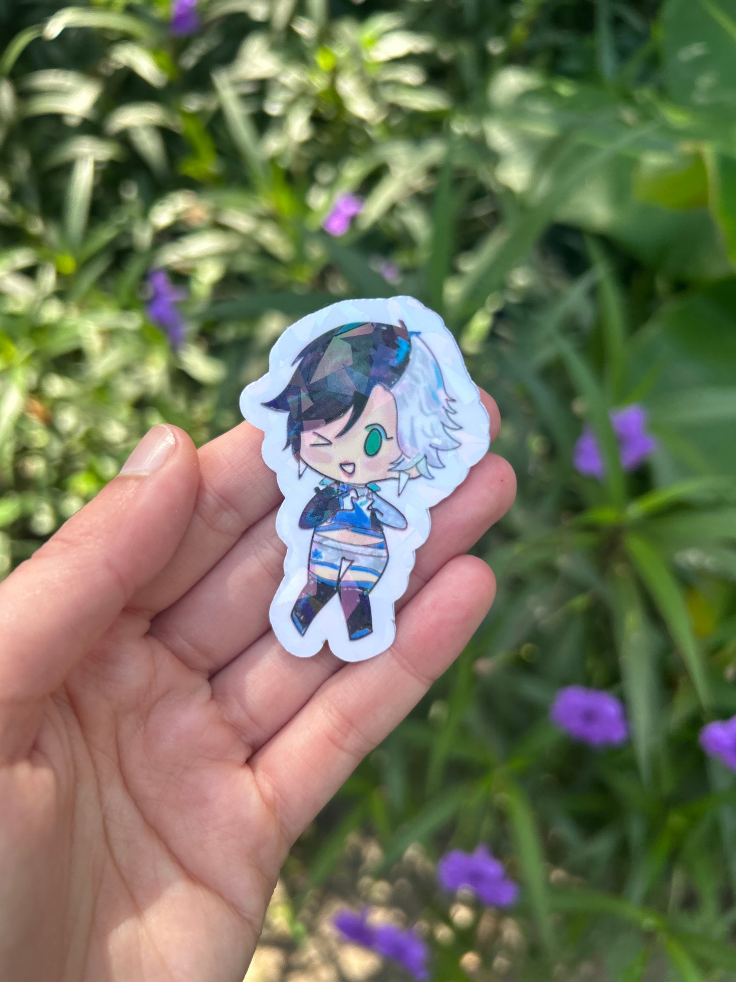 Holographic Marvel Rivals Vinyl Sticker