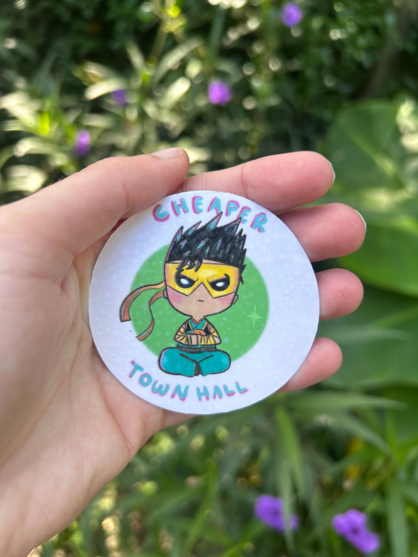 Holographic Marvel Rivals Vinyl Sticker