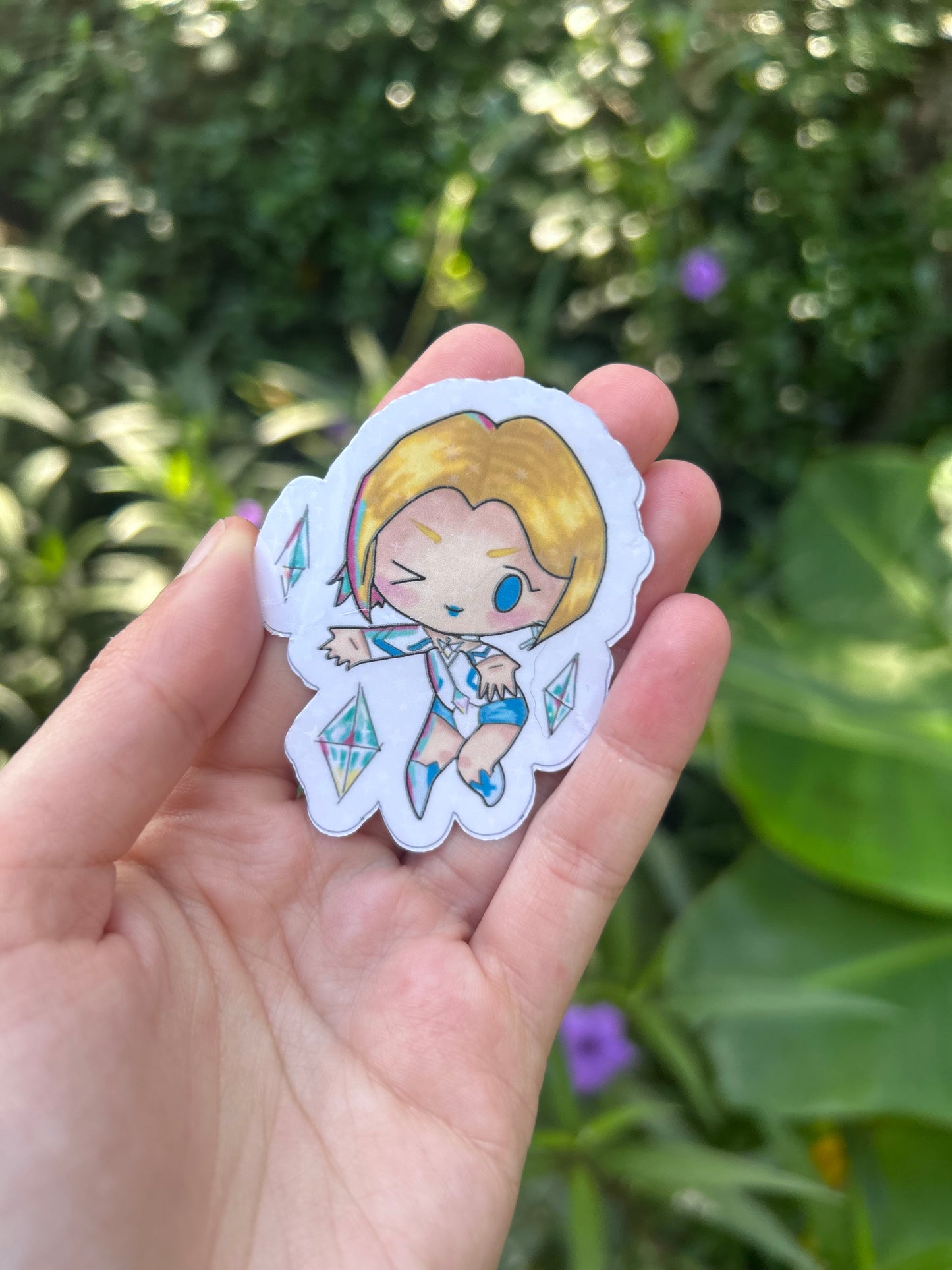 Holographic Marvel Rivals Vinyl Sticker