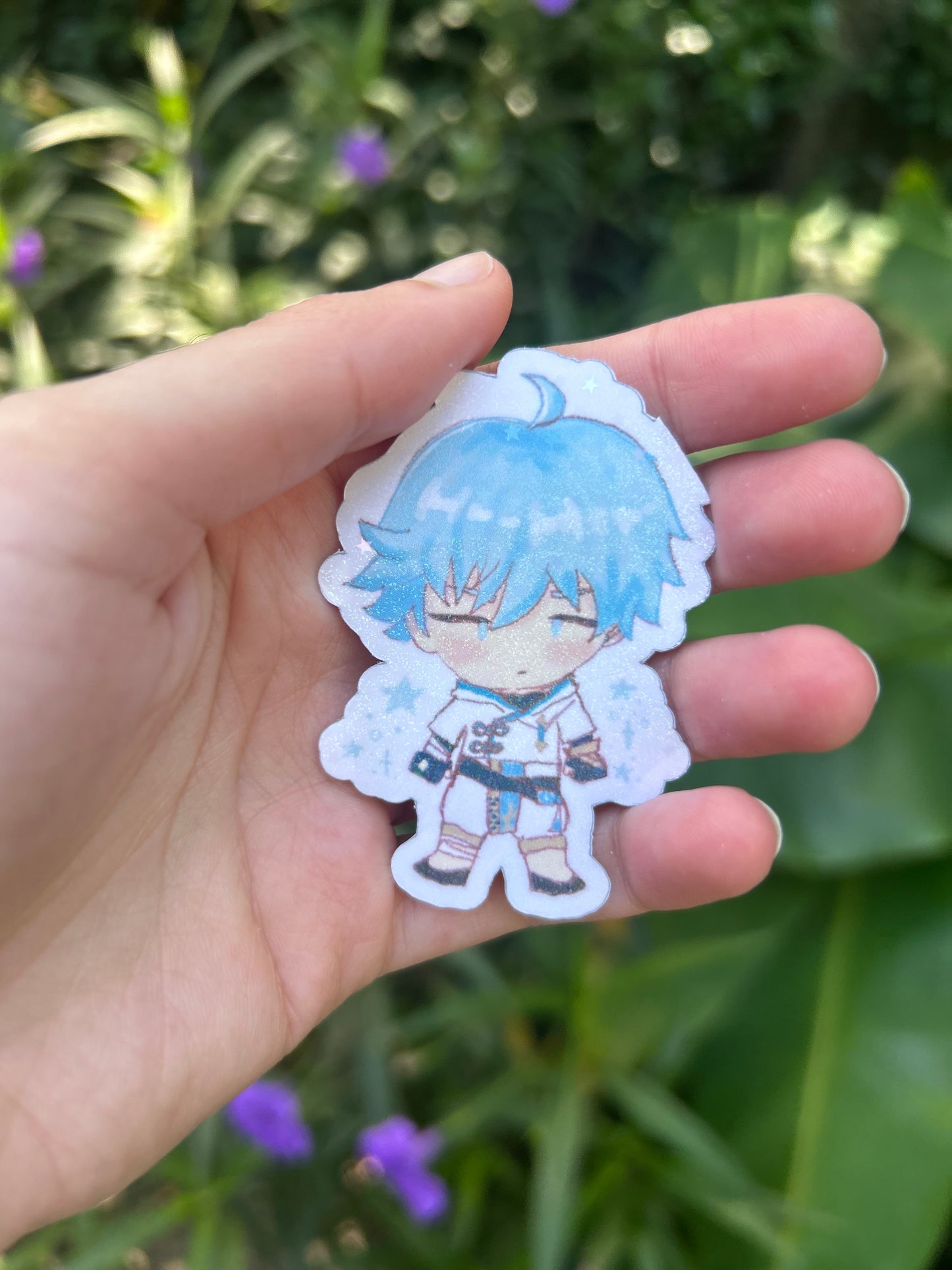 Holographic Genshin Impact Vinyl Sticker