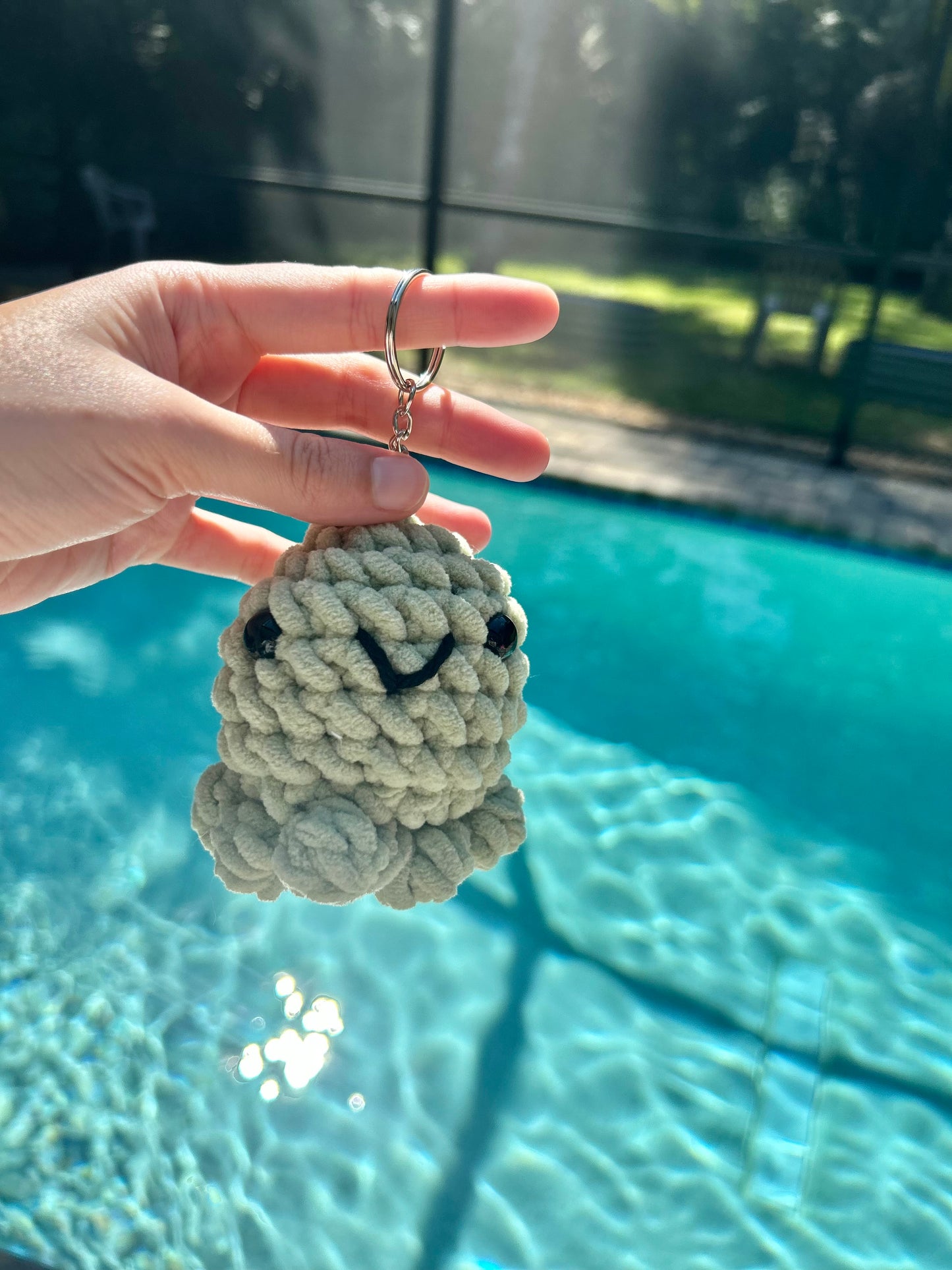 Octo Crochet Keychain