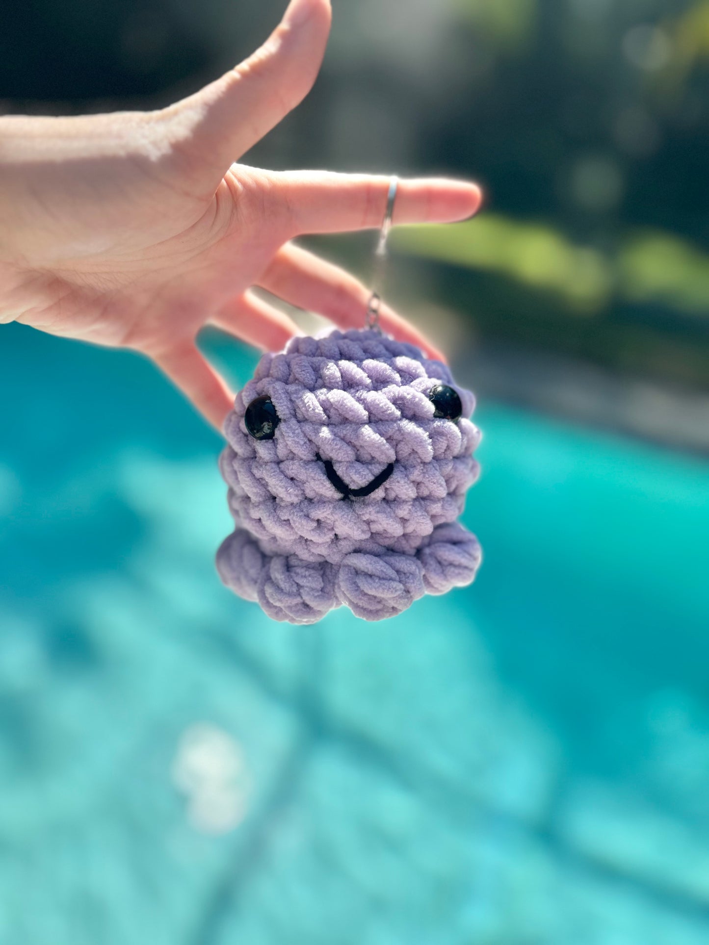 Octo Crochet Keychain