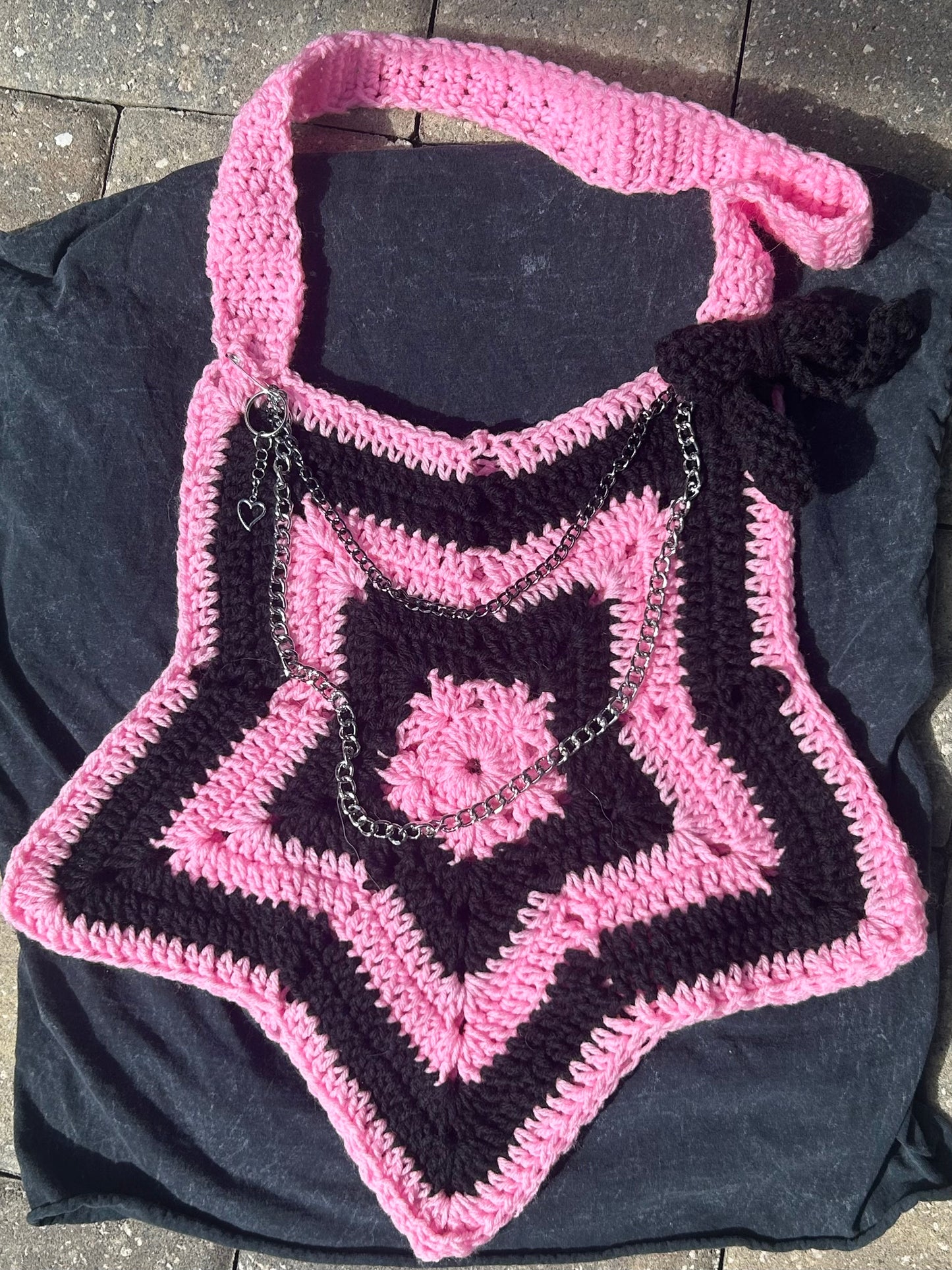 Crochet Star Bag